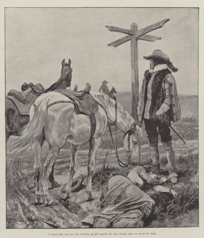 Under the Red Robe, by Stanley J. Weyman by Richard Caton Woodville junior